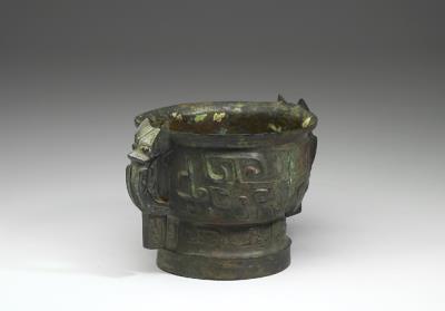 图片[2]-Gui food container with animal-mask pattern, Western Zhou period (1046-771 BCE)-China Archive
